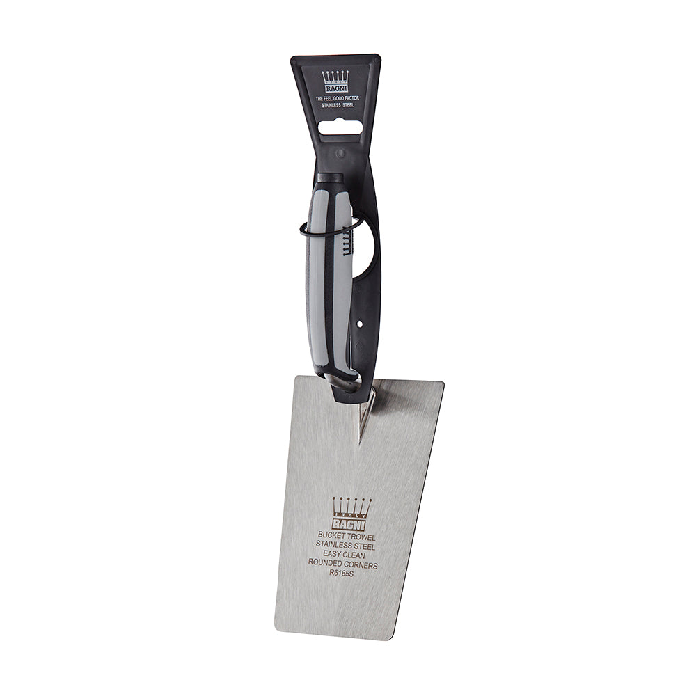 Ragni R6165S Stainless Steel Bucket Trowel 6.5in