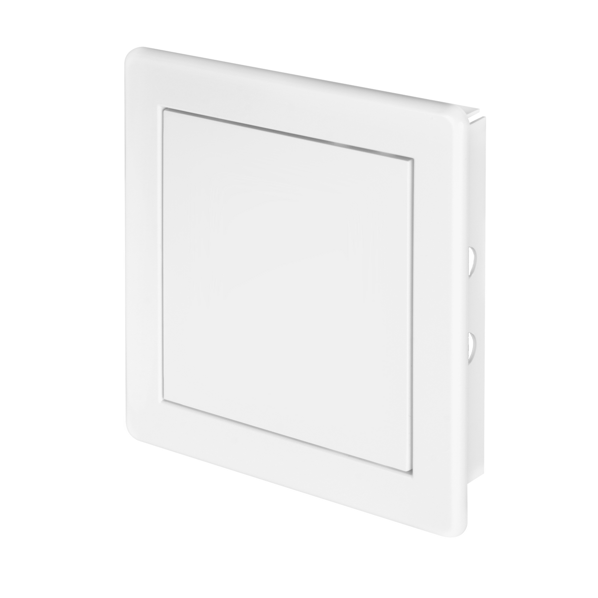 Awenta white ABS plastic access panel, 150 x 150mm.