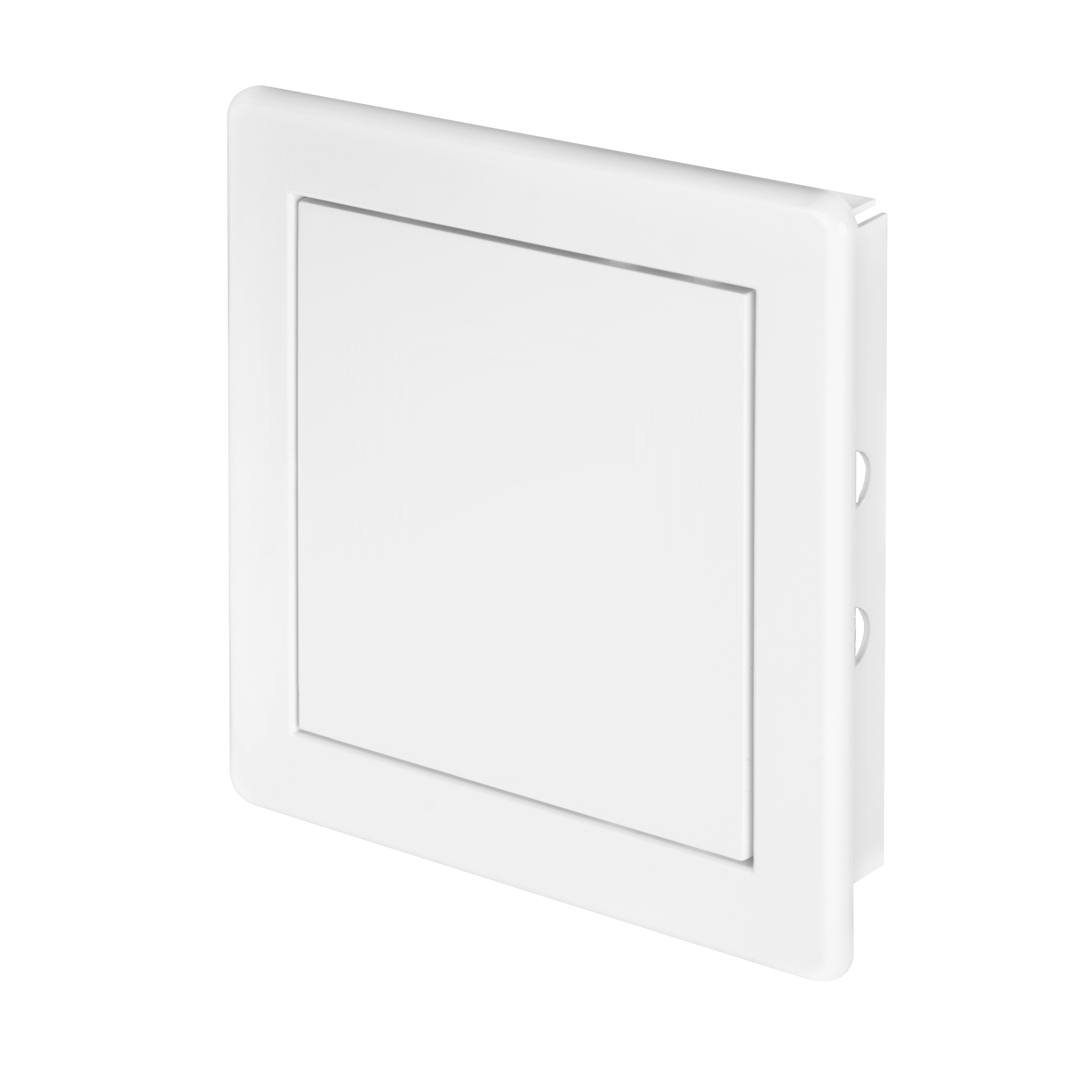Awenta 150 x 150mm Plastic Access Panel Door - White Opening Flap Cover Plate
