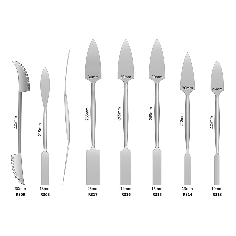 Ragni R314 Trowel & Square Small Tool 1/2in