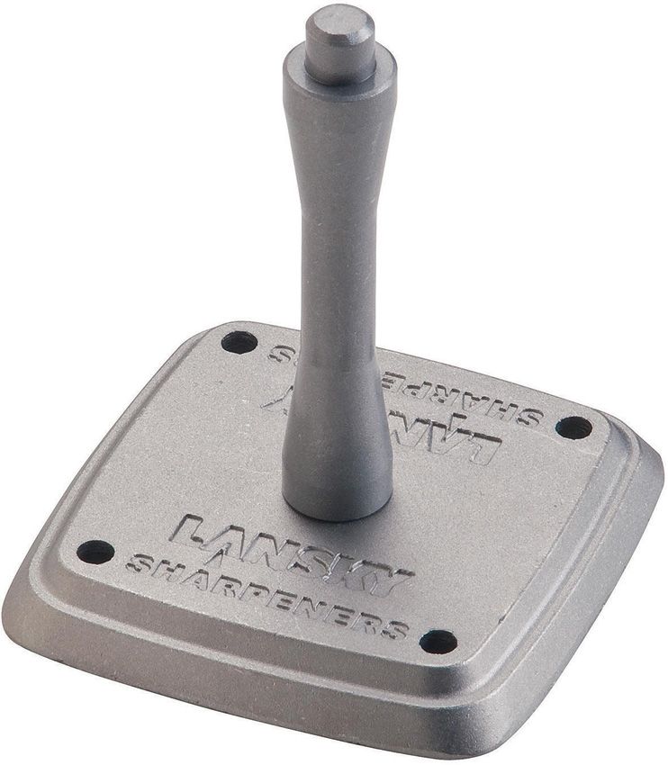 Lansky Universal Mount aluminium base with mounting post.